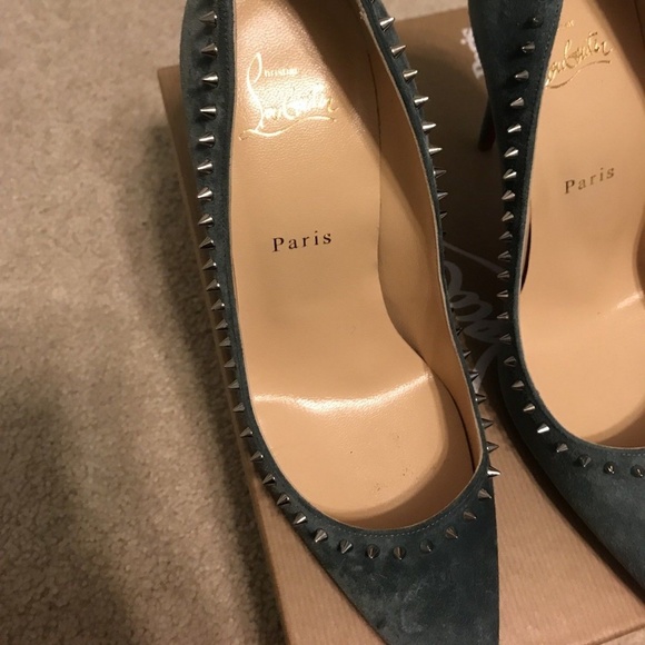 NWB! Christian Louboutin Anjalina 100 Size 8.5 - Picture 2 of 8